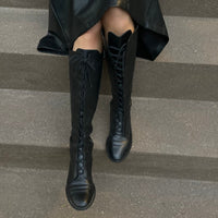 Milano Tall Black Leather Lifestyle