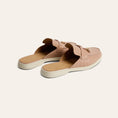 Load image into Gallery viewer, Lisa Slide Sneaker Tassels - Nude croc
