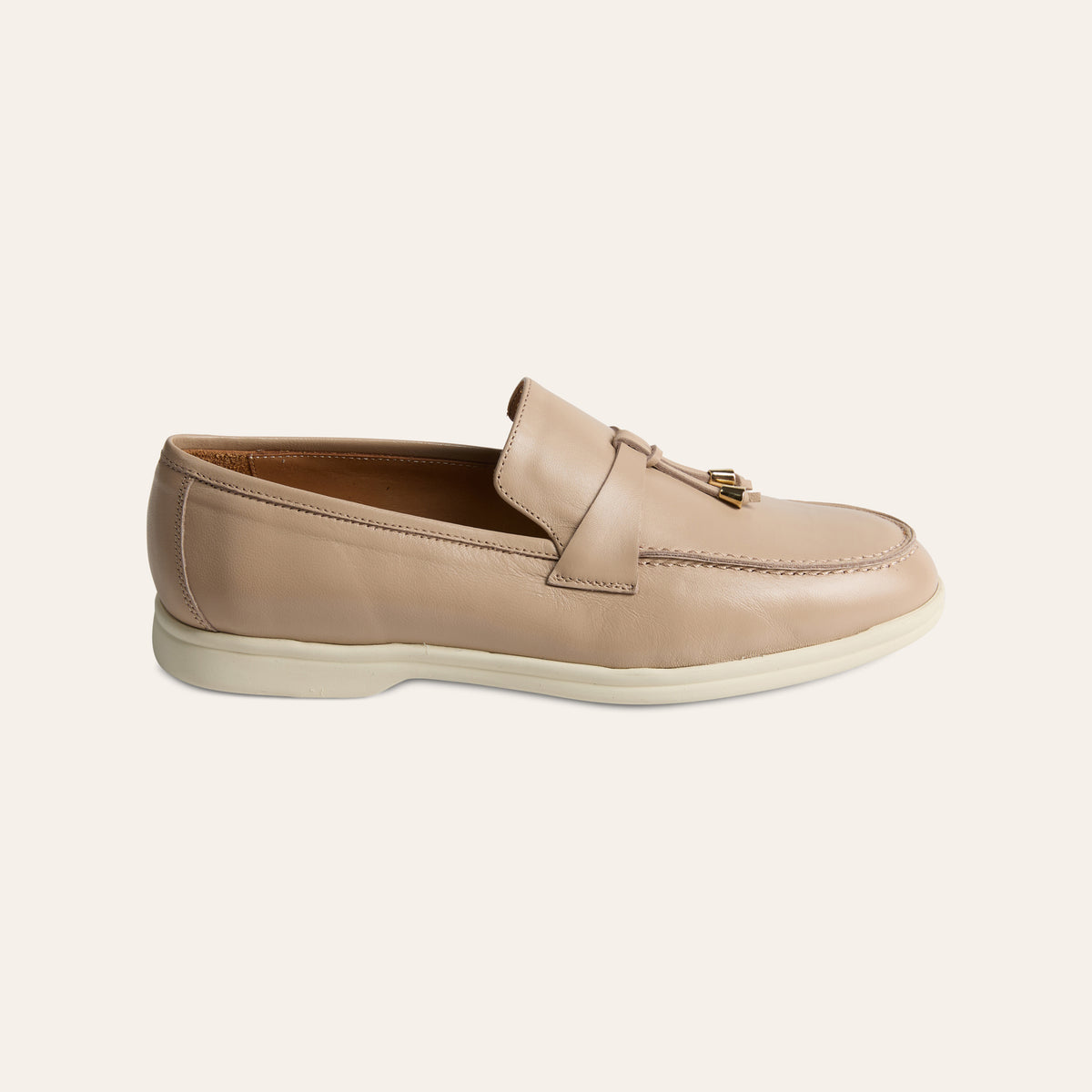 Lisa Tassels- Beige