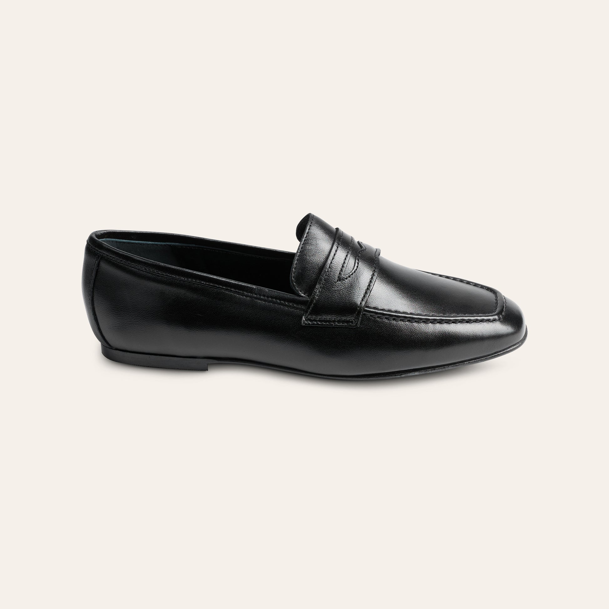 Lodi Due - Black Leather