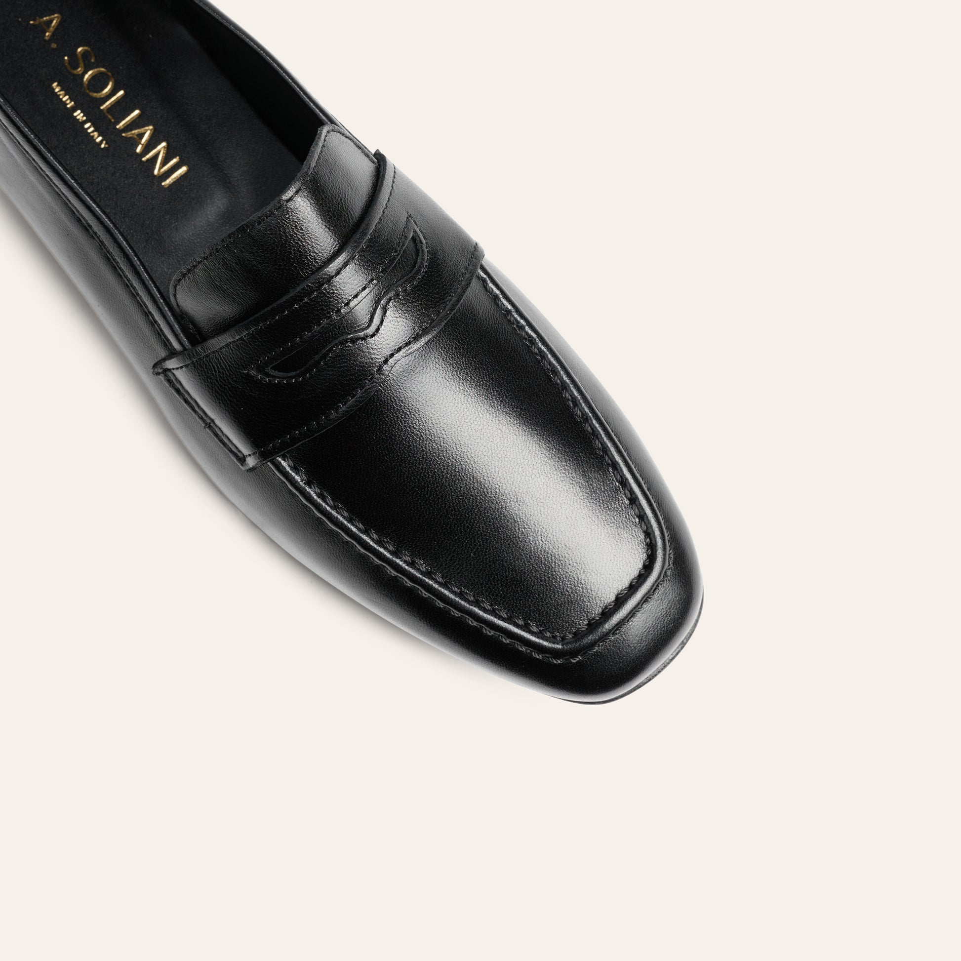 Lodi Due - Black Leather