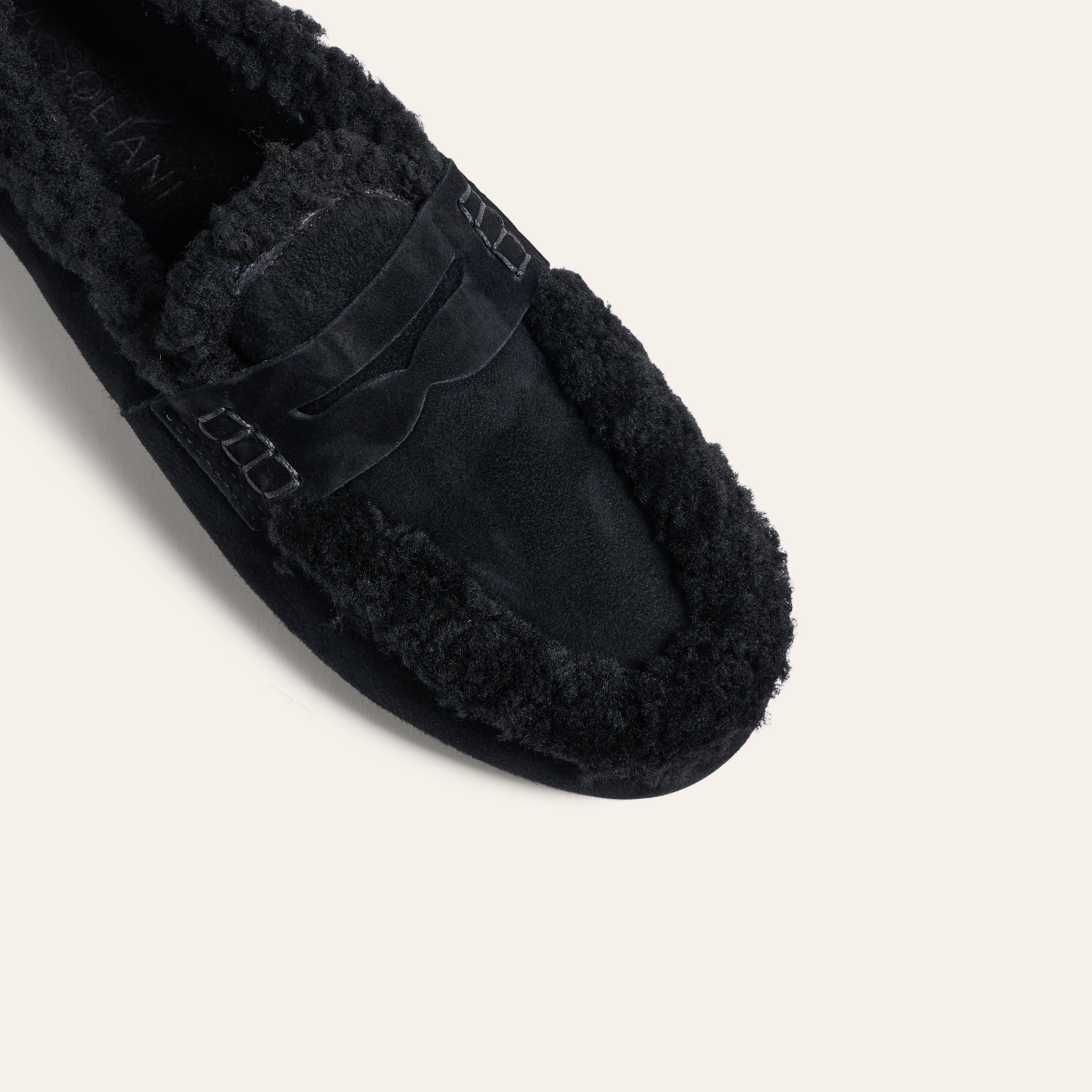 Lodi - Black Suede/Shearling