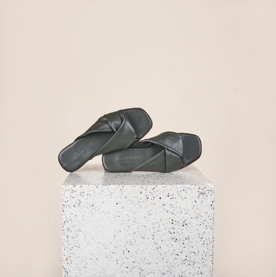 Sandals.