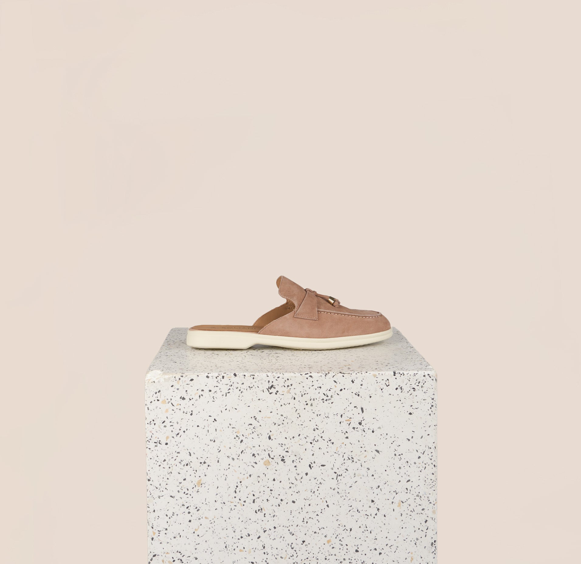 Lisa Slide Sneaker Tassels - Rose Wind