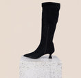 Load image into Gallery viewer, Modena Black Suede Left
