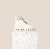 Chunky Ivory waterproof boots