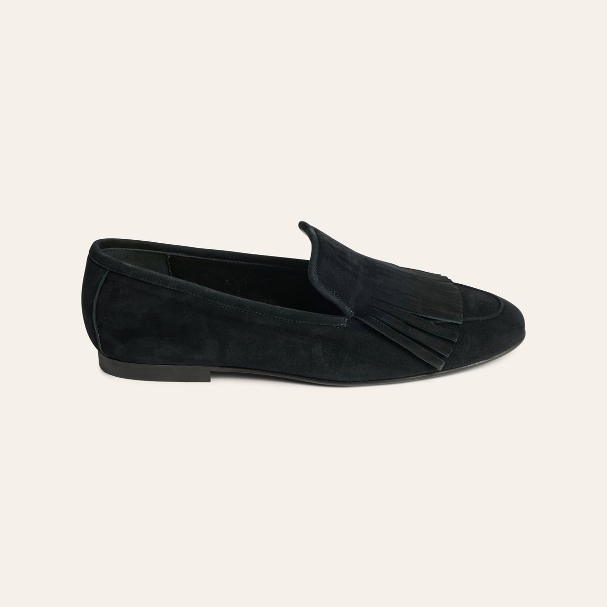 Pesaro Loafer - Black Suede