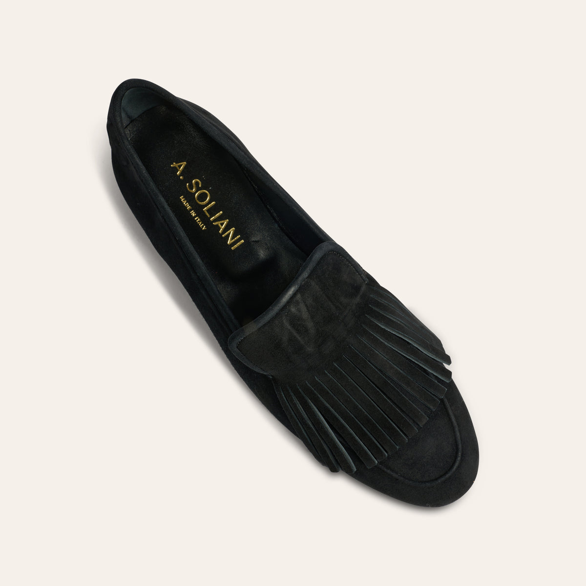 Pesaro Loafer - Black Suede