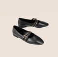 Load image into Gallery viewer, Como 2 Buckle - Black Leather
