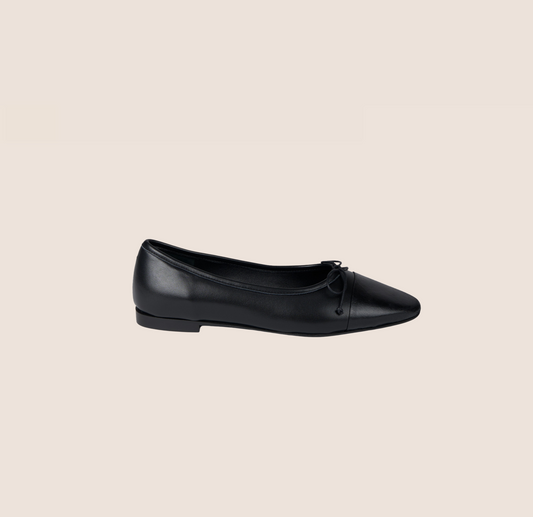 Como - Black Leather / Mist