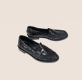 Load image into Gallery viewer, Lodi - Black Croc -Shipping between September 10th-17th
