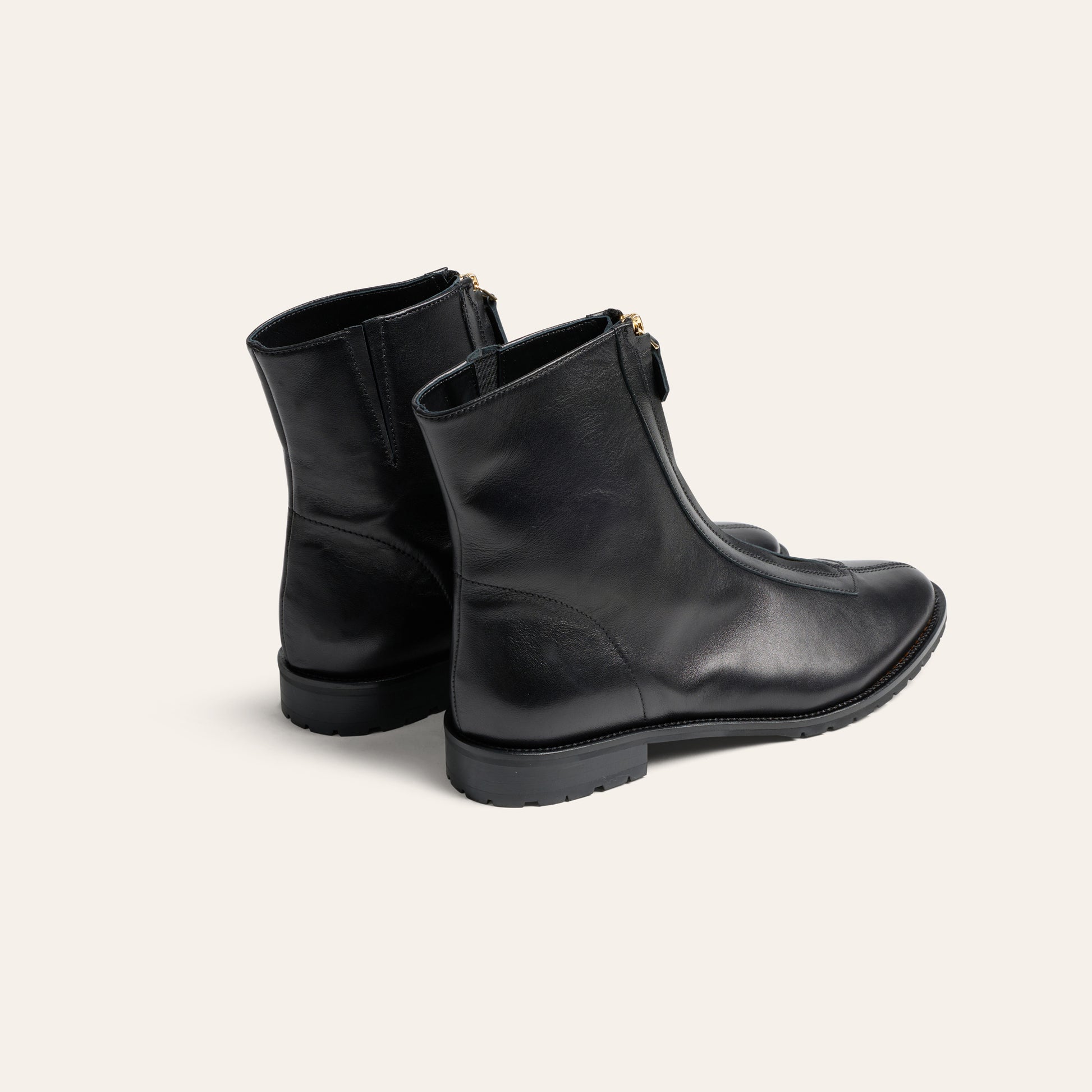 Roma Due - Black Leather