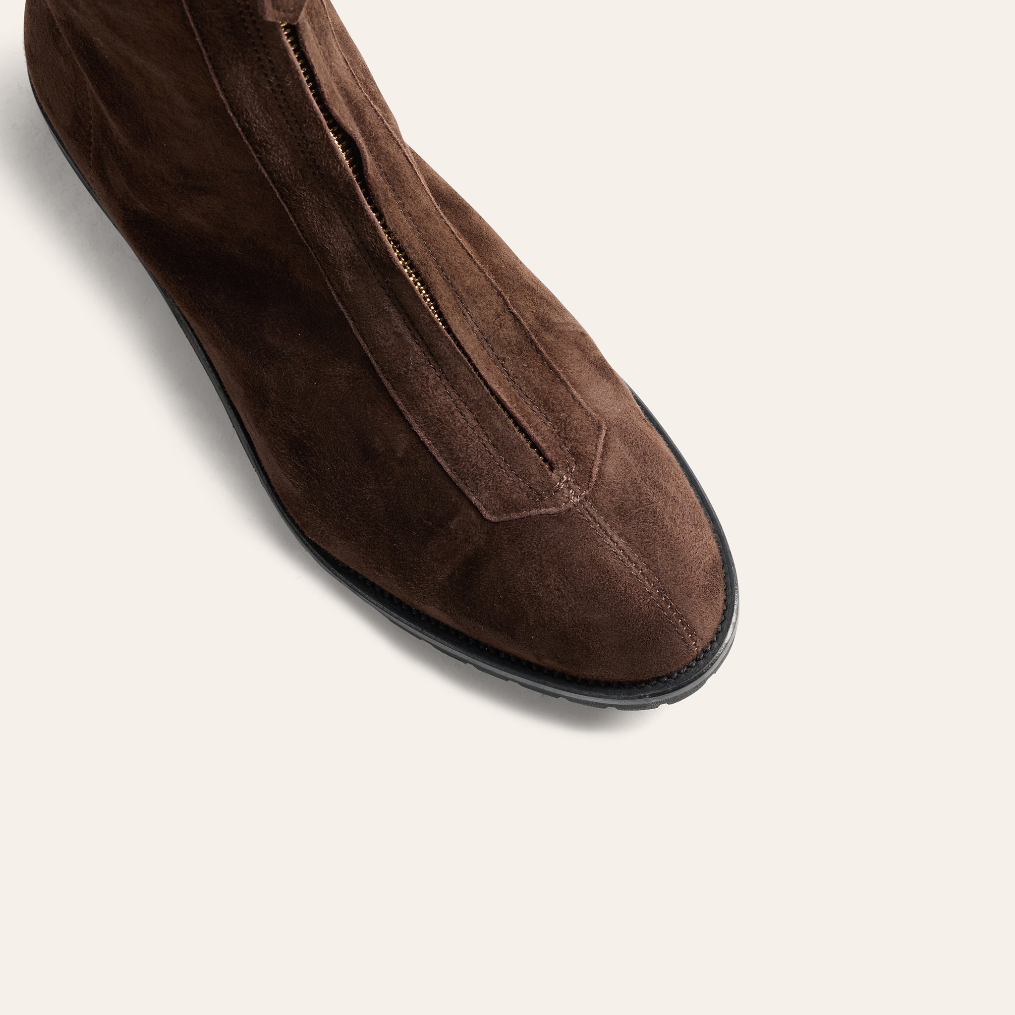 Roma Due- Chocolate Suede