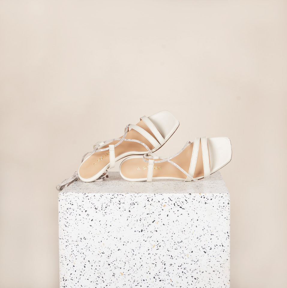 Rimini Sandals with leather laces