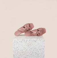 Rodi Leather Sandals in Dusty Rose
