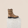 Load image into Gallery viewer, Savona Beige Suede  Booties 
