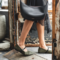 Load image into Gallery viewer, Cori - Army Green Suede
