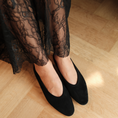Load image into Gallery viewer, Siena - Black Suede
