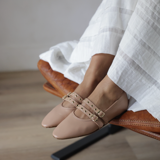 Como 2 Buckle - Nude