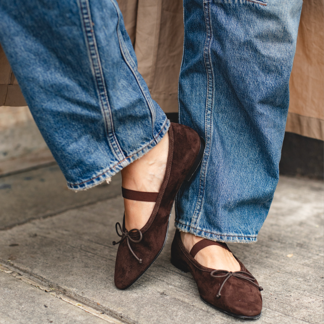 Como Strap - Chocolate Suede