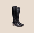 Load image into Gallery viewer, Stella - Black Leather
