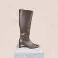 Load image into Gallery viewer, Stella - Dark Taupe Calf Leather
