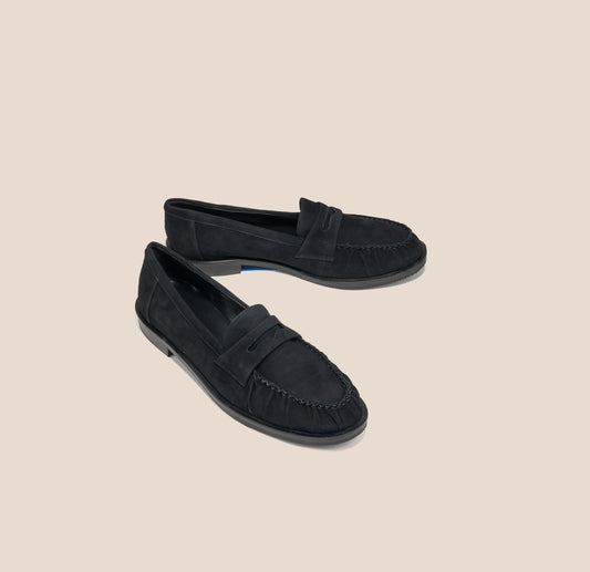 Vico-Penny Black Suede