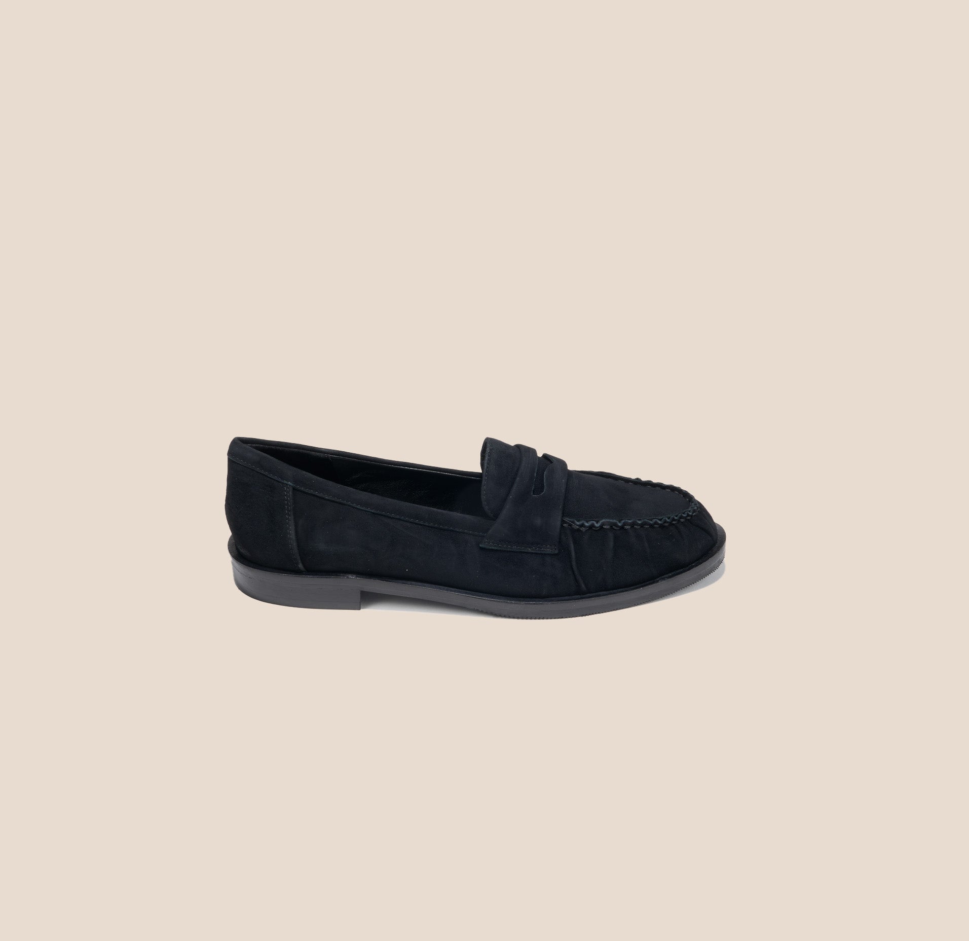 Vico-Penny Black Suede