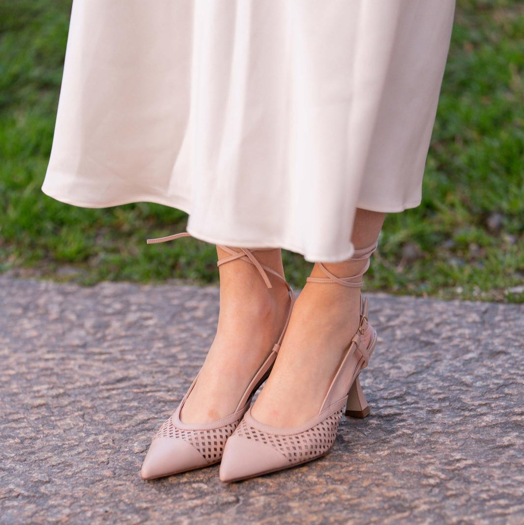 emma heels beige nude
