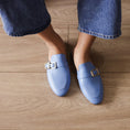 Load image into Gallery viewer, Alba Buckle - Bleu Faience
