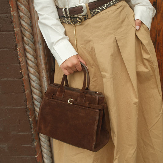 Brera - Chocolate suede