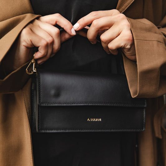 Spiga - Black Leather