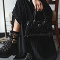 Load image into Gallery viewer, Solari - Black Croc
