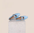 Load image into Gallery viewer, como 2 buckle carribean flats
