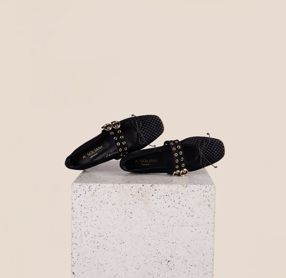 Salento 2 Buckle -Rete Black