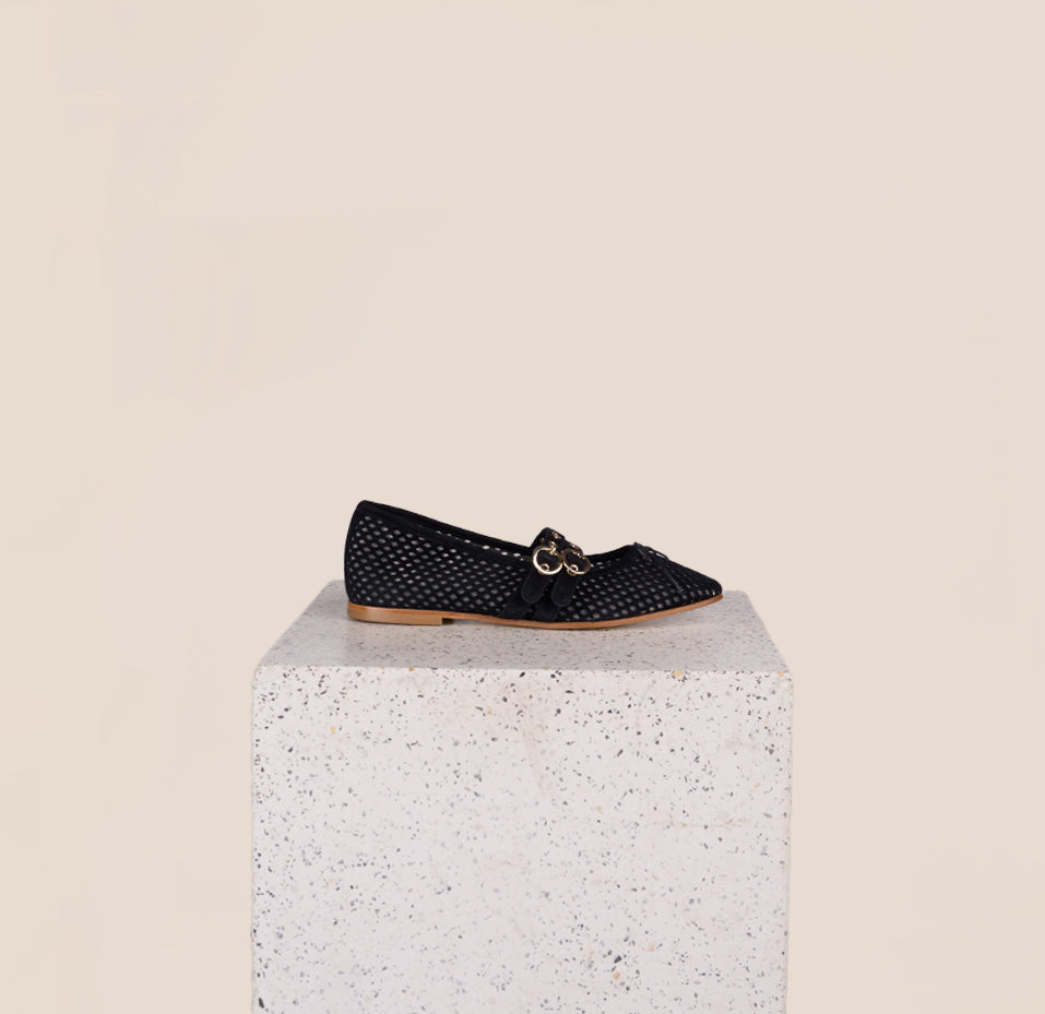 Salento 2 Buckle -Rete Black