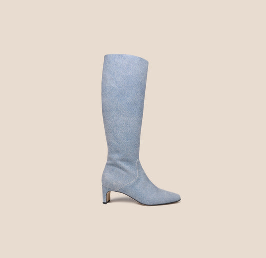 Stella - Denim Suede