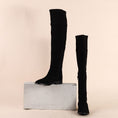 Load image into Gallery viewer, Pisa Narrow - Black Suede
