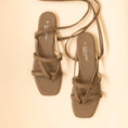 Load image into Gallery viewer, Doria - Taupe Nappa Sandals
