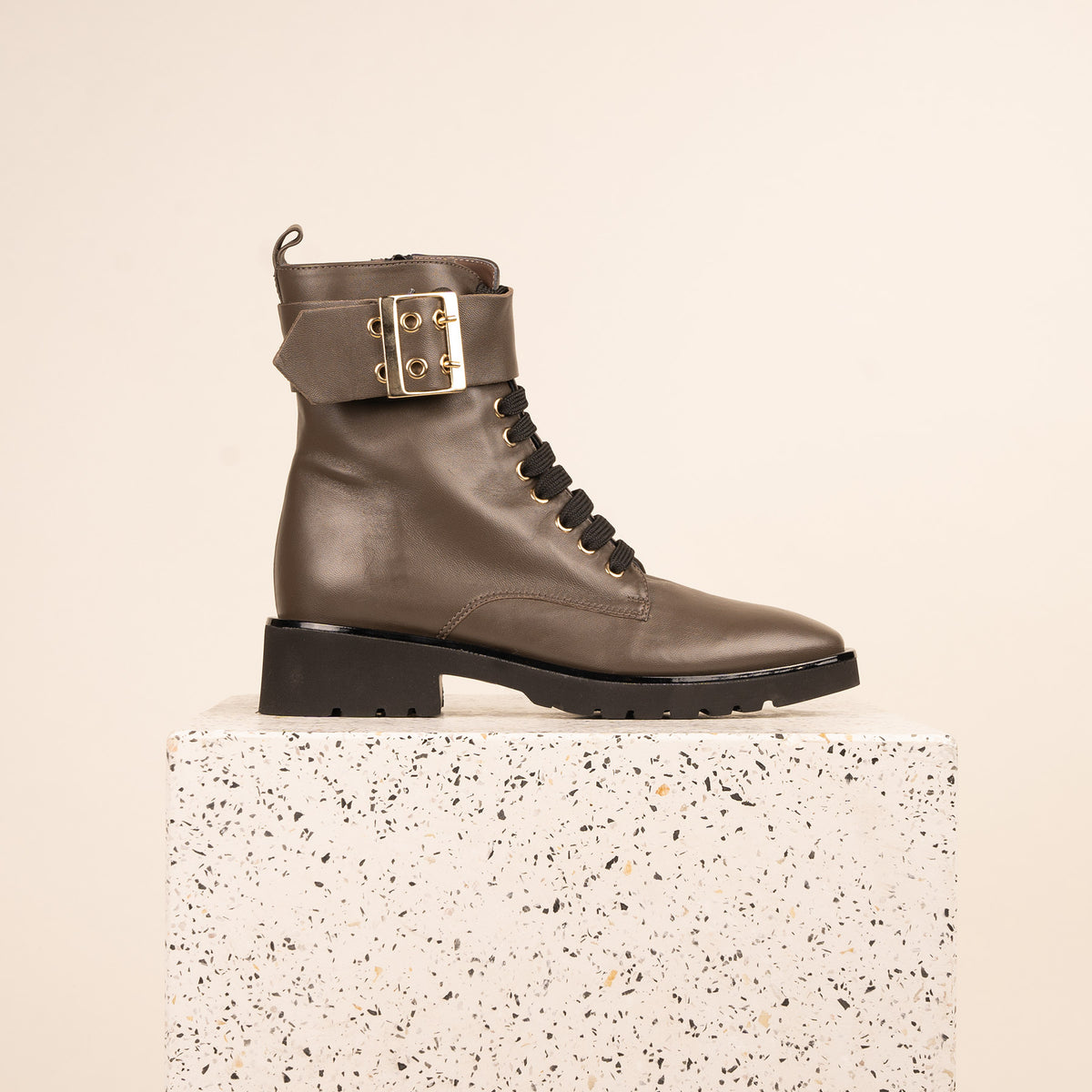 Asti Sport - Moss Leather with Buckle (Final sale with code BFCM)