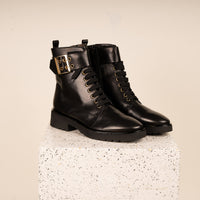 Asti Sport - Black Leather with Buckle