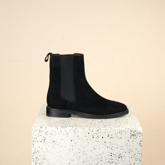 Pavia - Black Suede