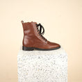 Load image into Gallery viewer, Asti Due - Cognac Pebbled Leather
