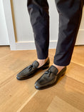 Load image into Gallery viewer, Mirto - Men's Tassel Loafer Black Leather
