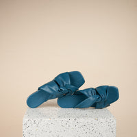 Rodi - Ocean Blue Nappa Sandals