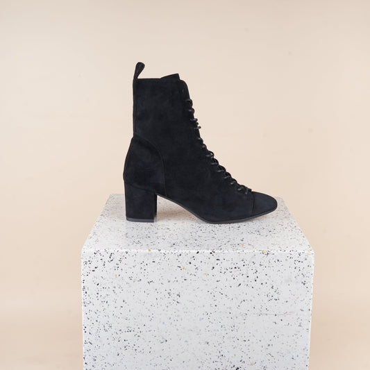 Venezia Black Suede