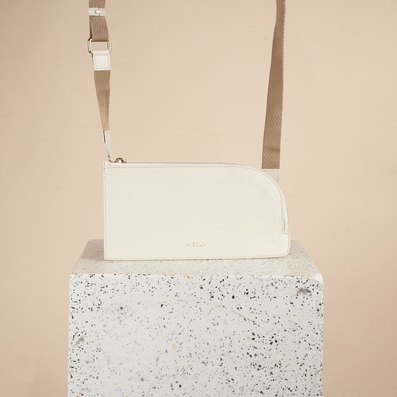 Crossover Bag Ivory A. Soliani