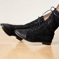 Load image into Gallery viewer, Milano - Black Suede/ Black Twill
